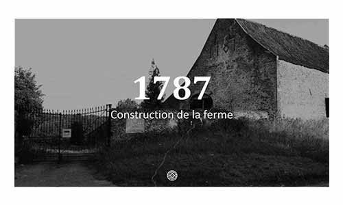 Construction de la ferme